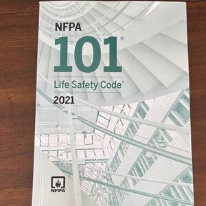 101 Life Safety Code 2021 - White/Teal Cover